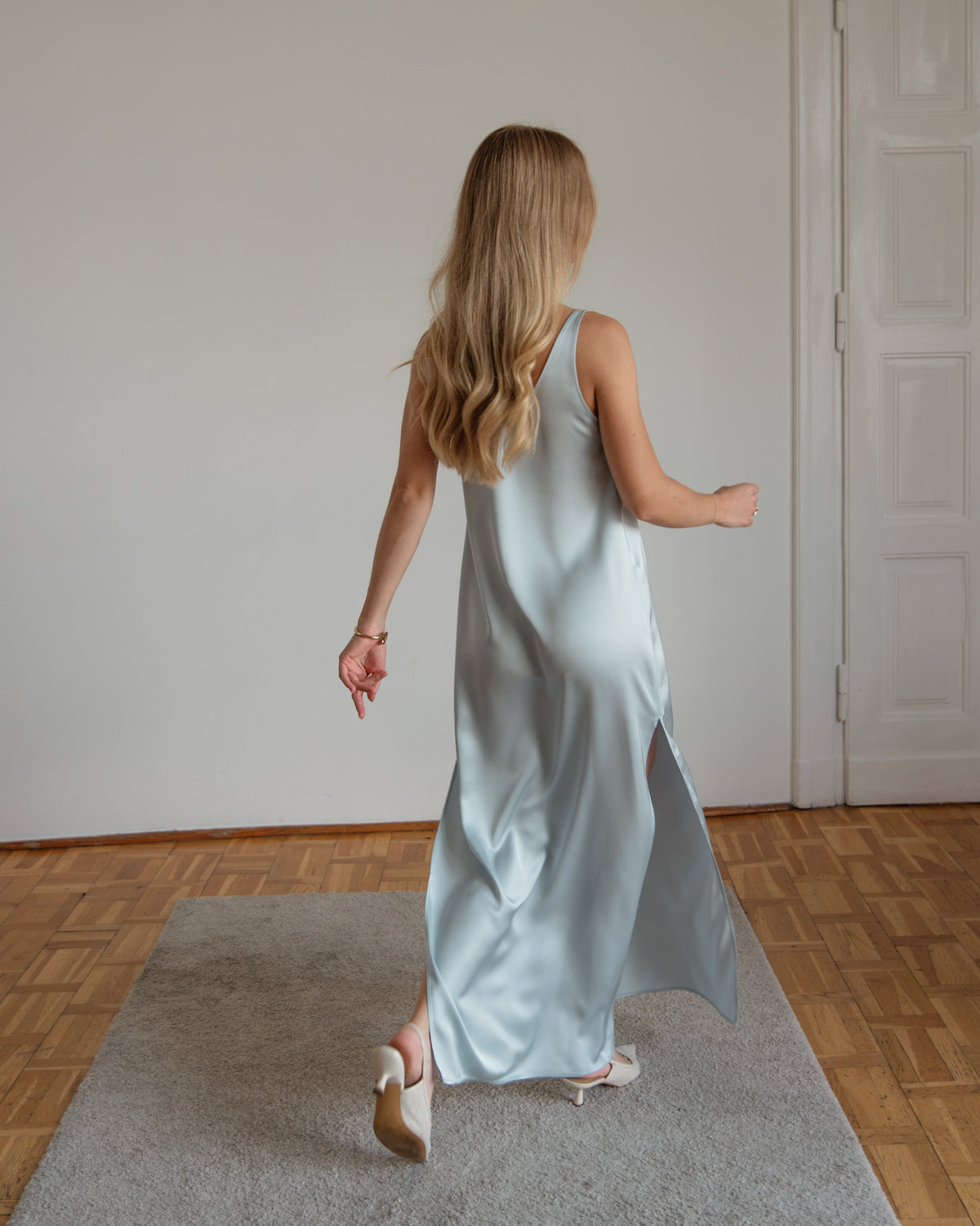 Sky Blue Allure Maxi Dress