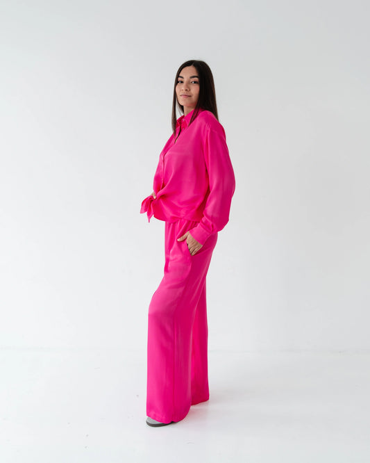 Set Lush Pink with pants