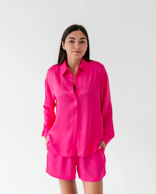 Set Lush Pink with shorts