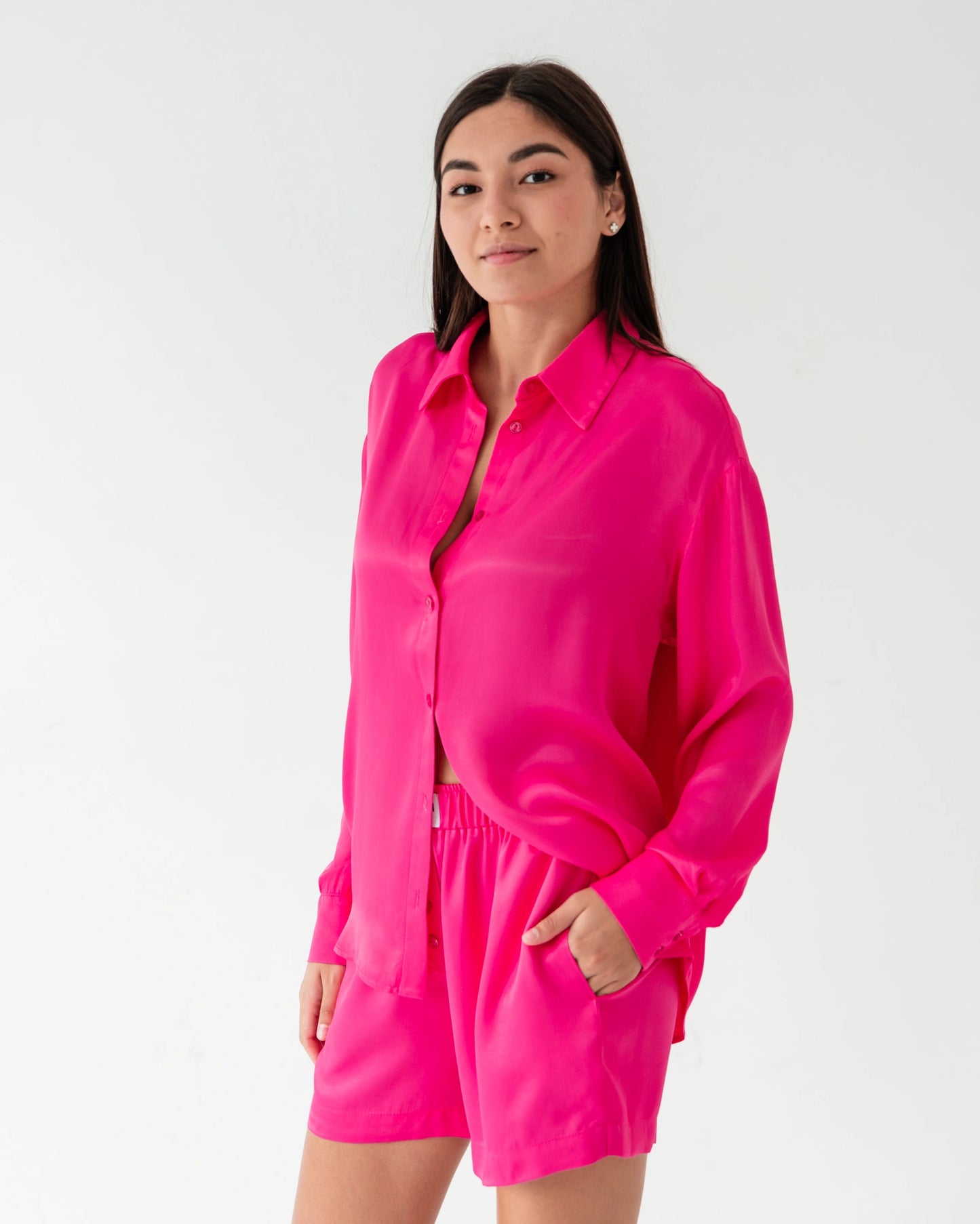 Set Lush Pink with shorts