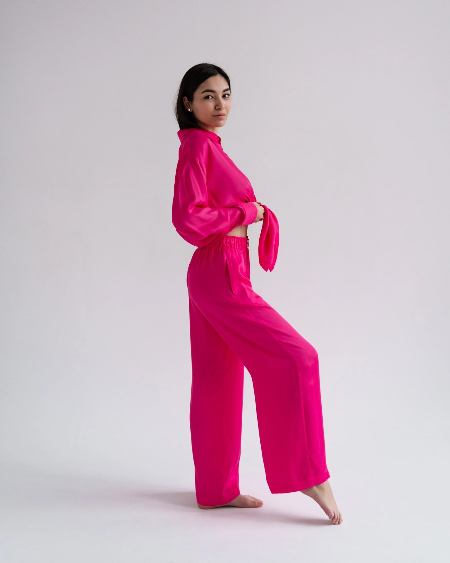 Set Lush Pink with pants