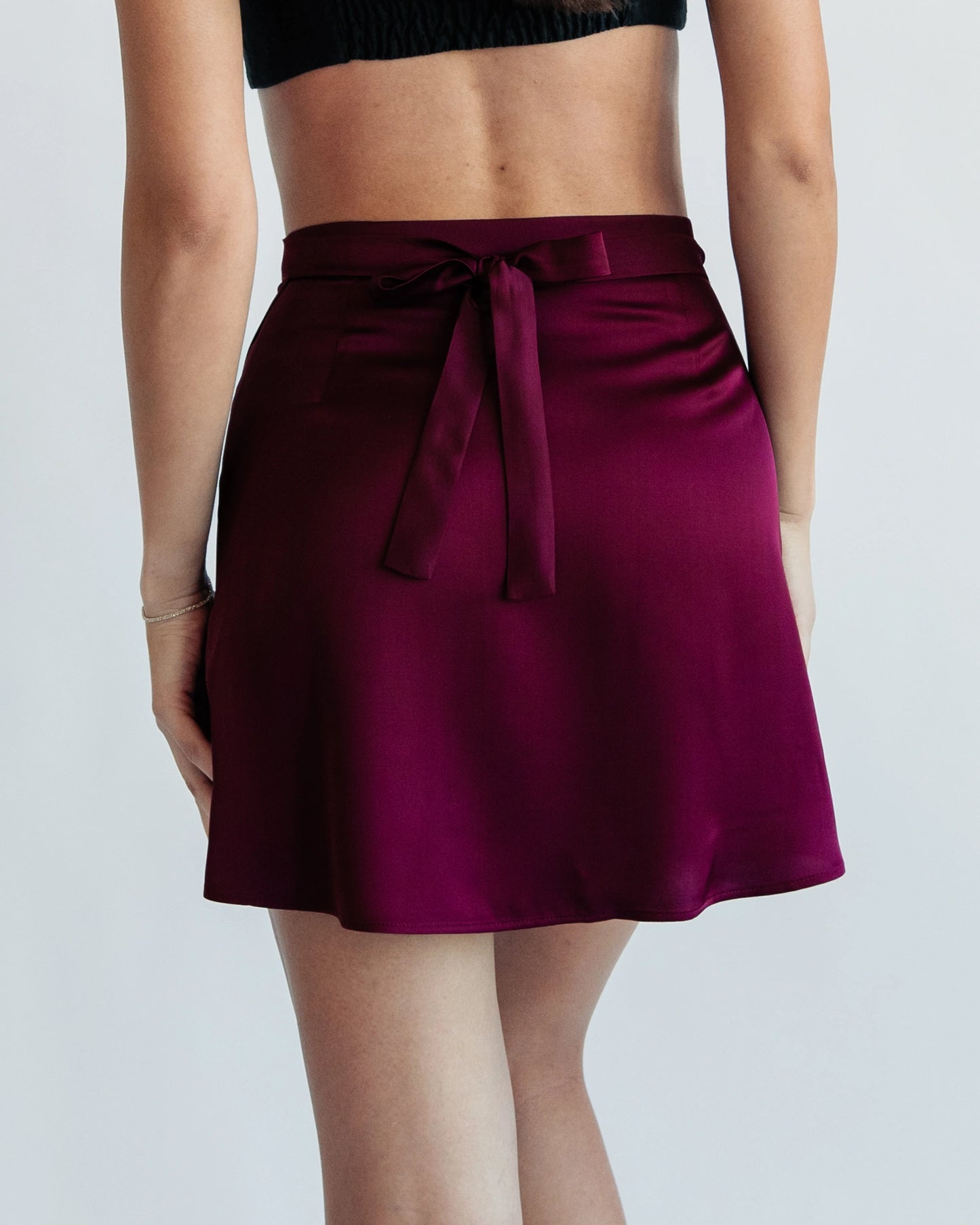 Skirt Mini Allure Bordo