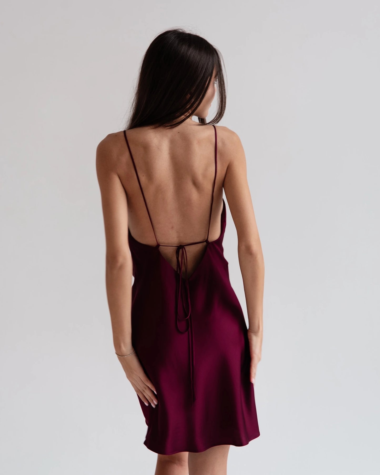 Sukienka Mini Allure Bordo