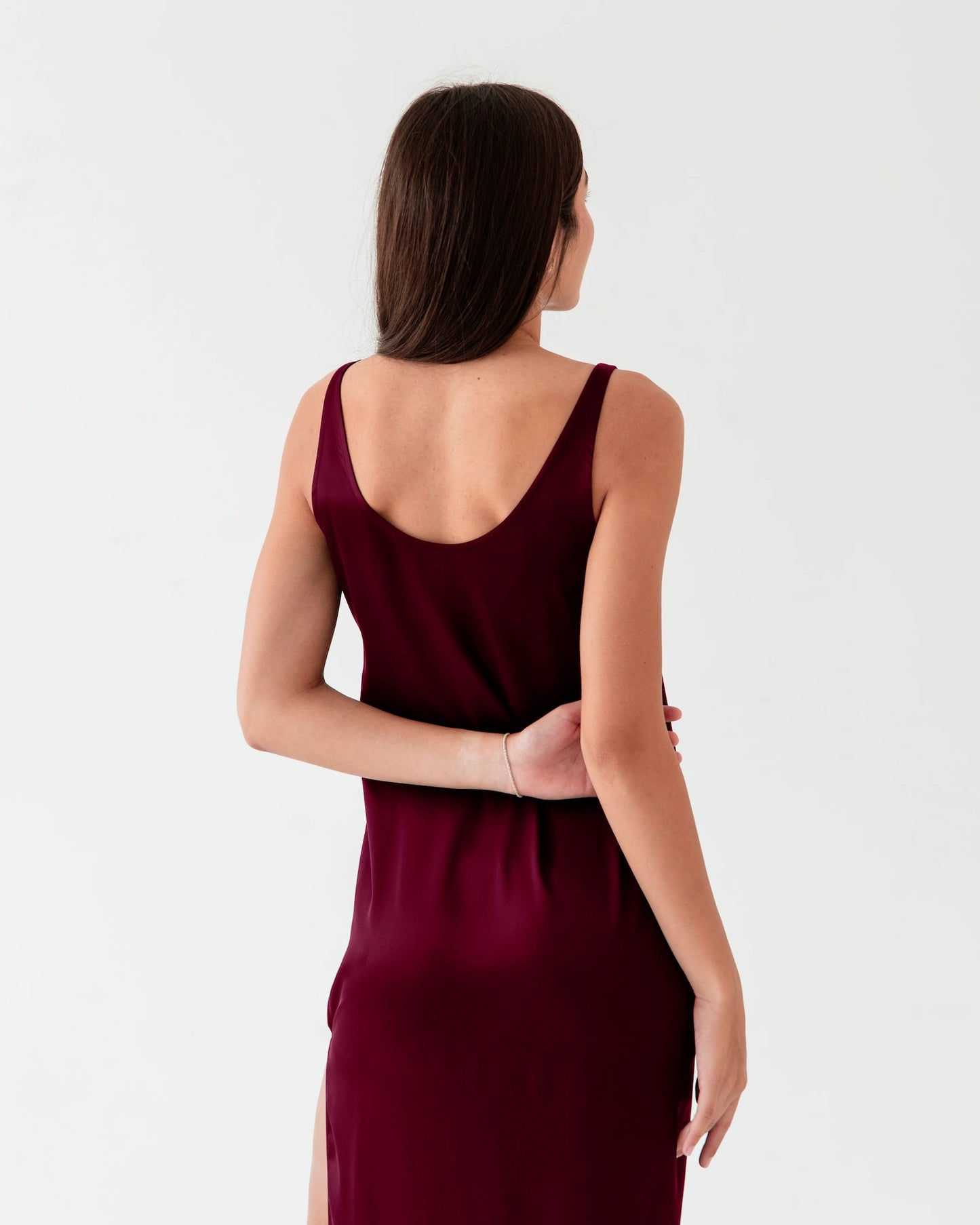 Sukienka Maxi Allure Bordo