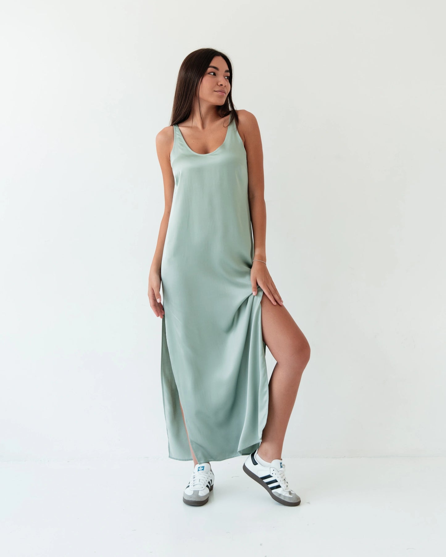 Sukienka Maxi Allure Olive