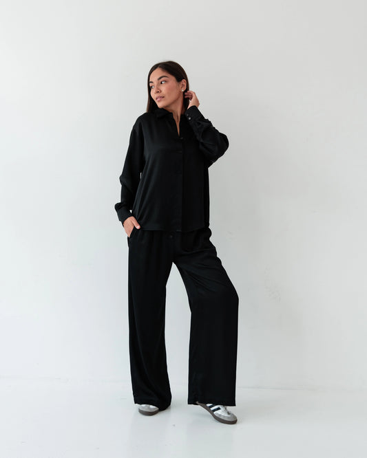 Set Lush Black with pants