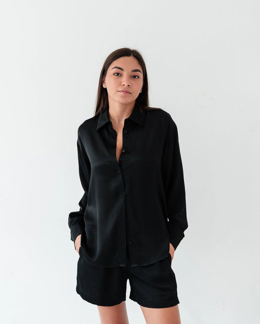 Set Lush Black with shorts