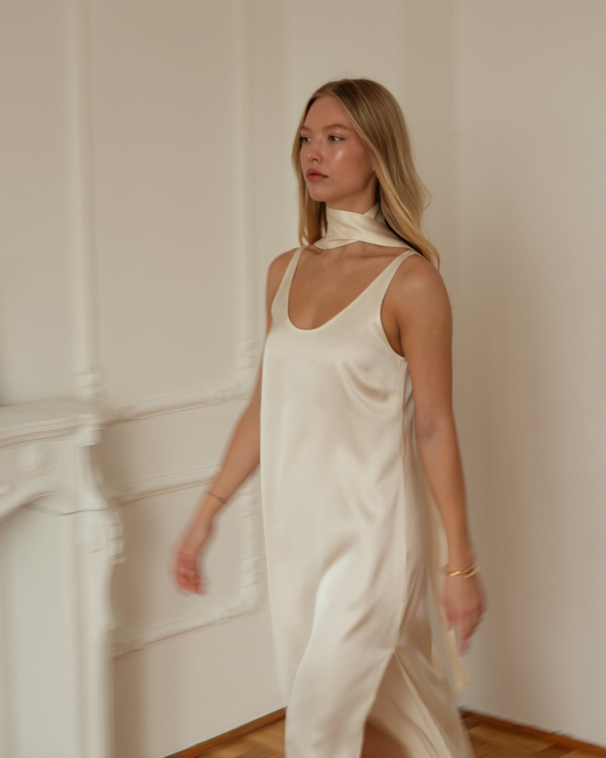 Vanilla Allure Maxi Dress
