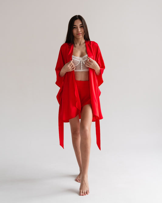 Szlafrok Allure Red