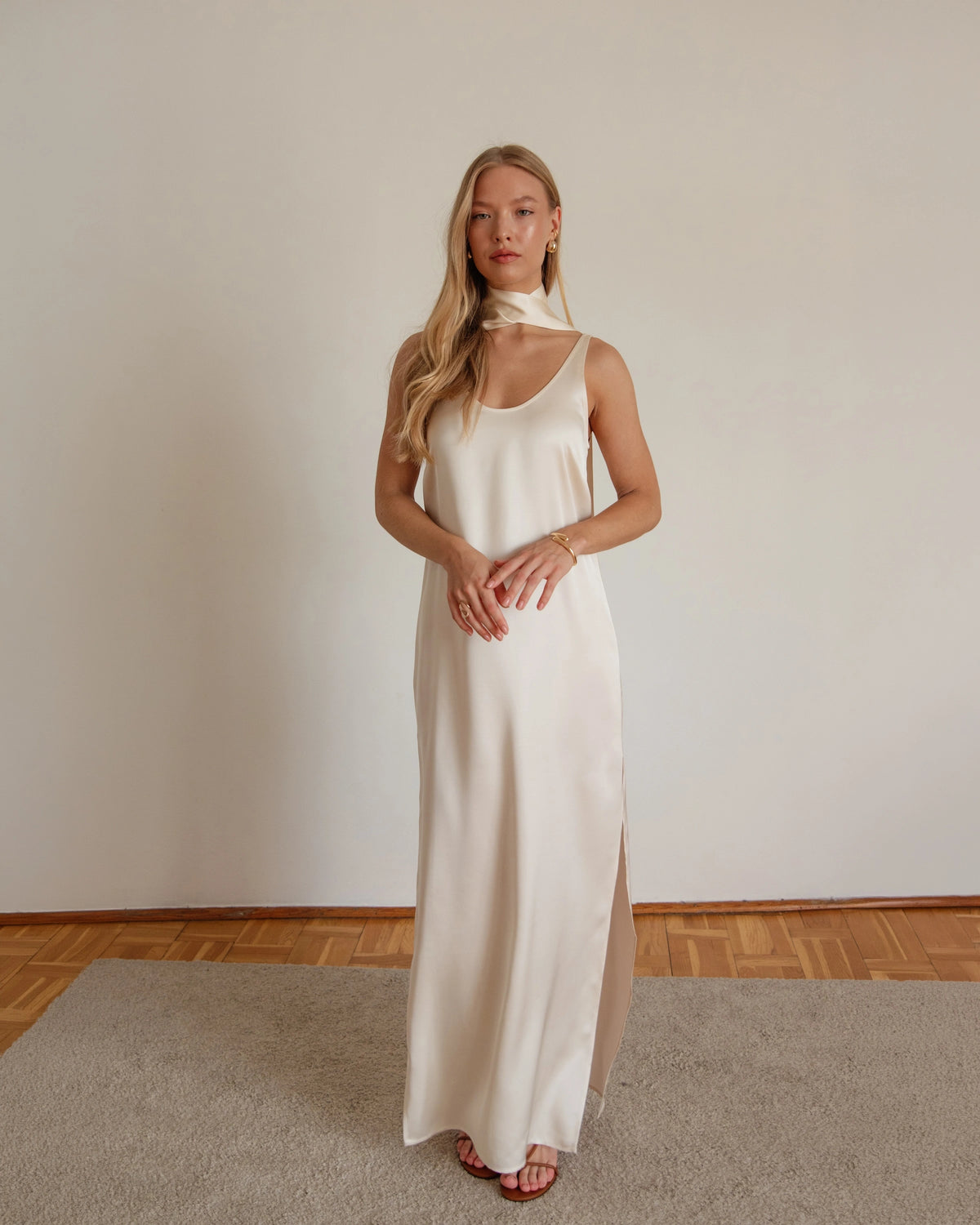 Vanilla Allure Maxi Dress