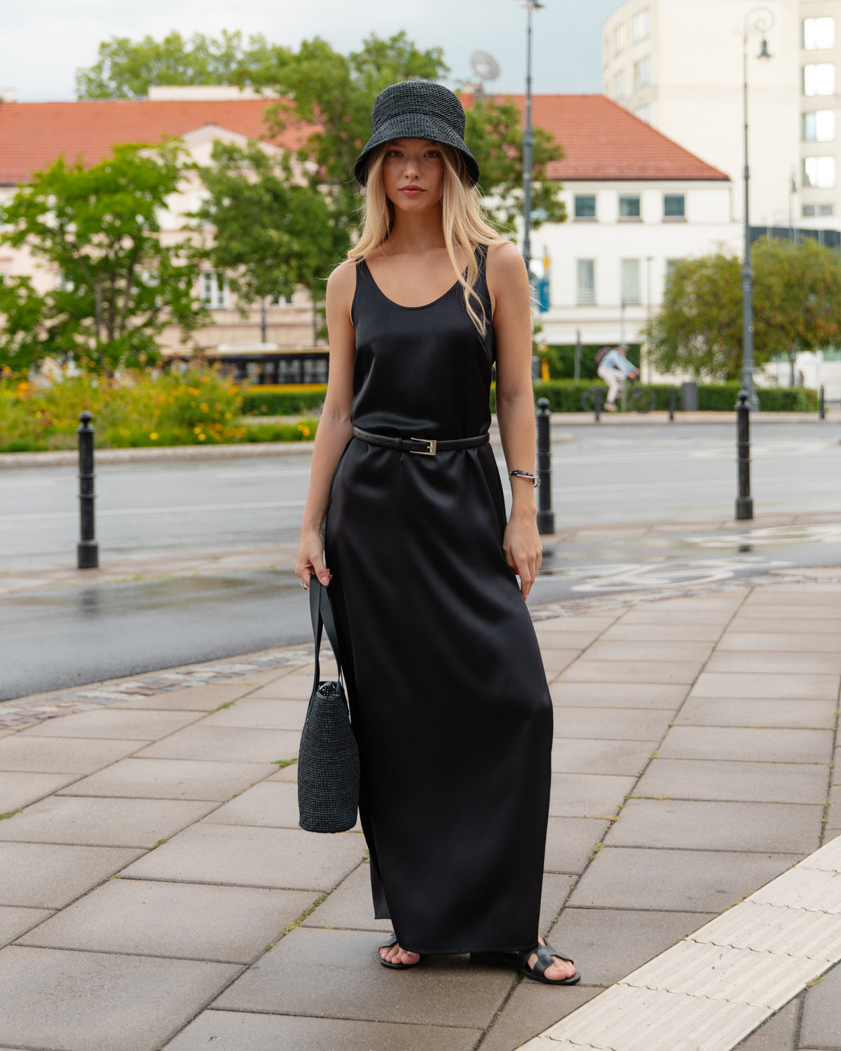 Black Allure Maxi Dress