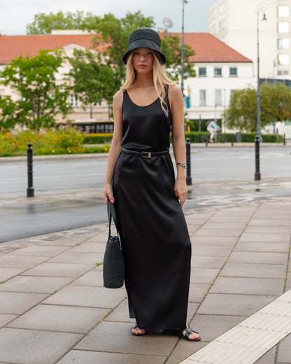 Black Allure Maxi Dress