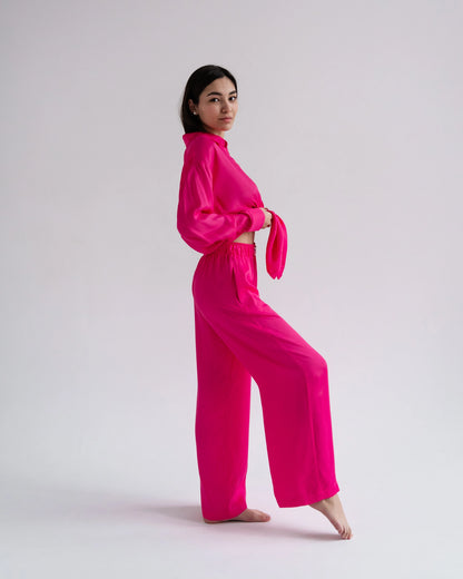 Set Lush Pink with pants