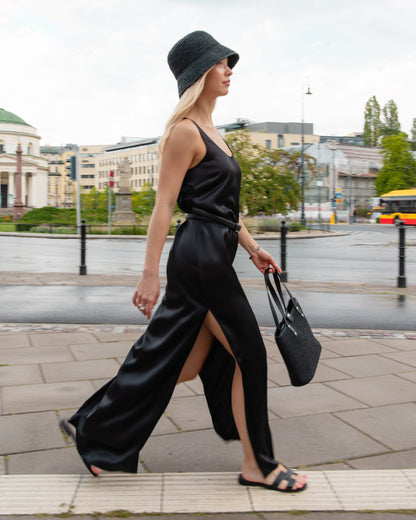 Black Allure Maxi Dress