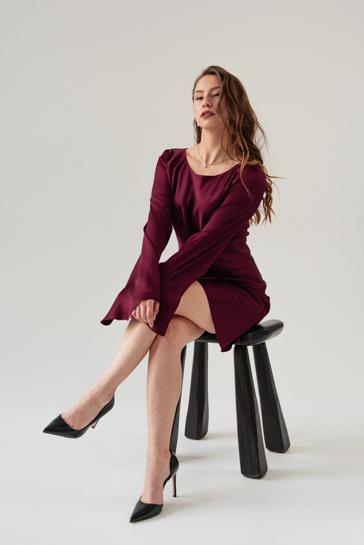 Sukienka Grace Bordo