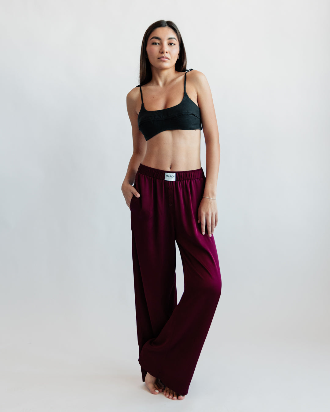 Pants Lush Bordo