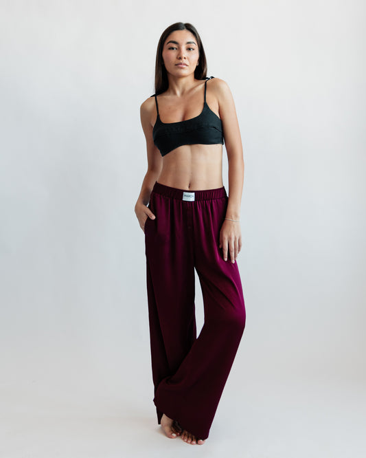Pants Lush Bordo