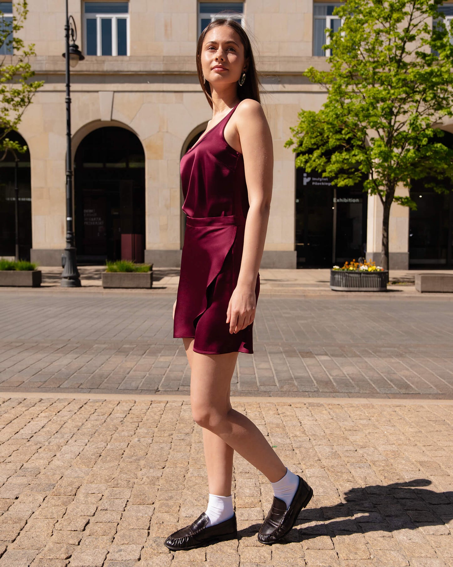 Spódnica Mini Allure Bordo