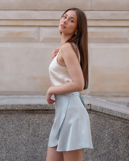 Skirt Mini Allure Sky Blue