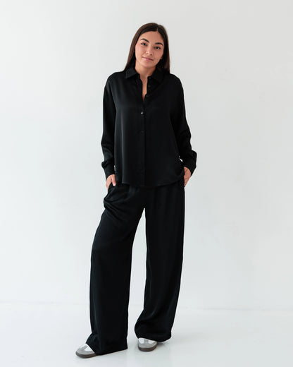 Set Lush Black with pants