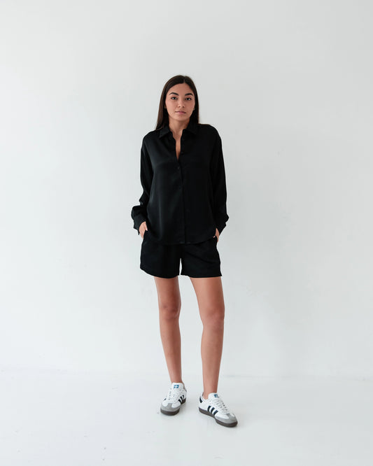 Set Lush Black with shorts